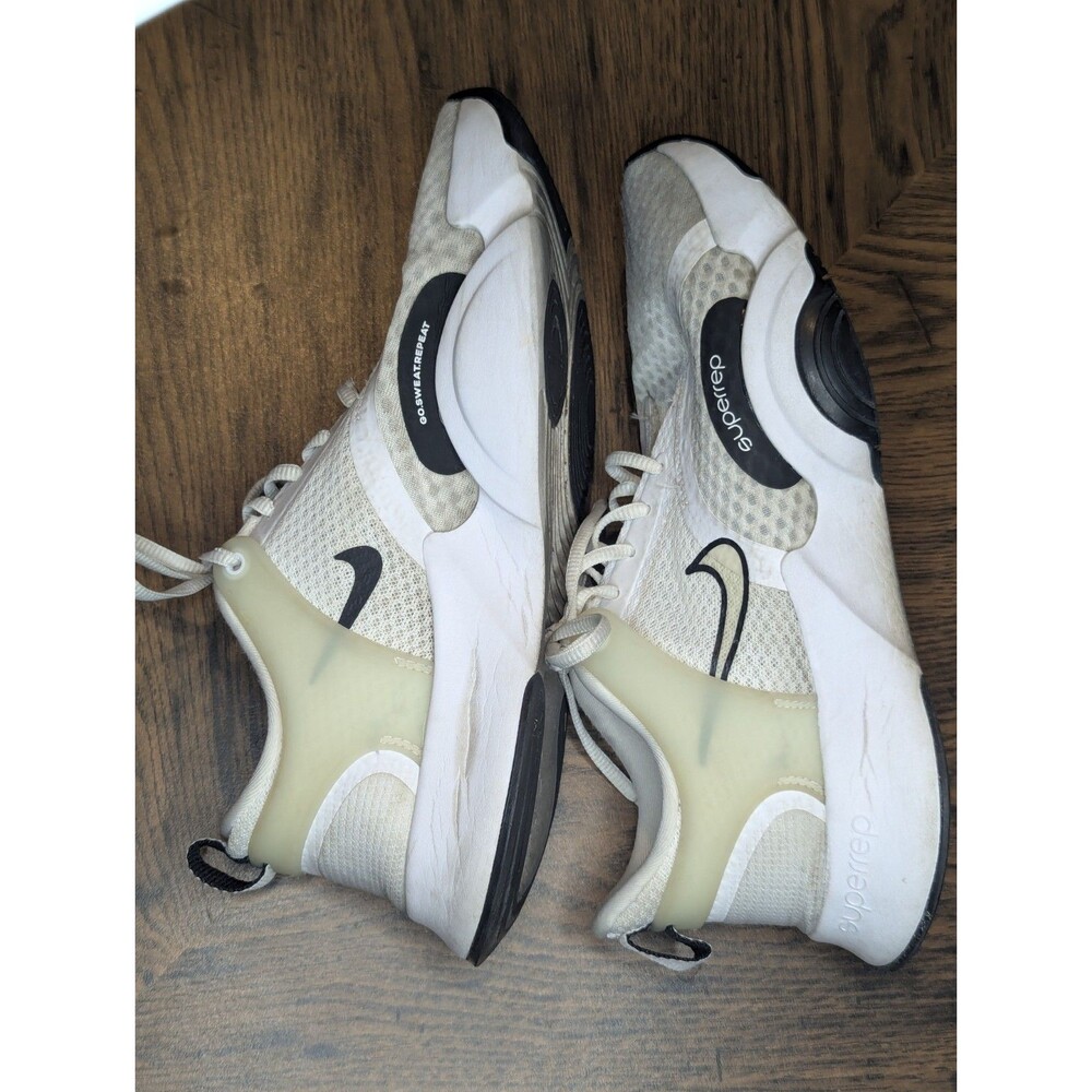 Nike Womens SuperRep Go 2 CZ0612-100 White Running Shoes Trainers Size 9